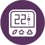thermostat icon image thermostat icon image