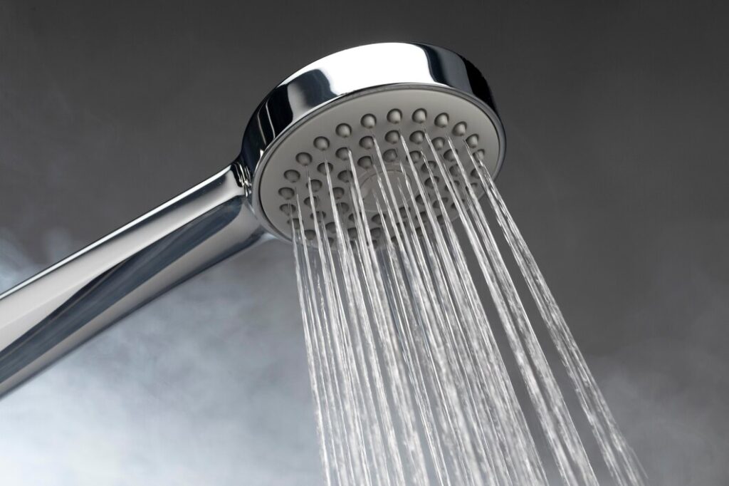 hot water